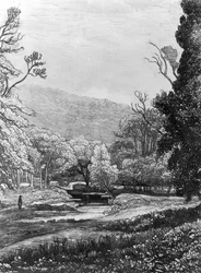 En el Parque Werrington, 1823